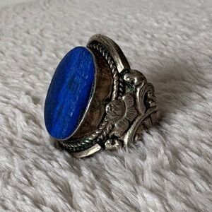 Lapis Lazuli and Silver Ring